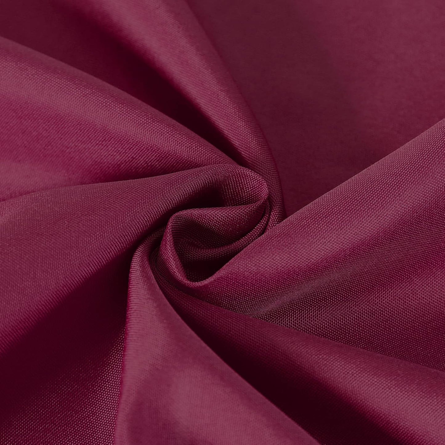 Cupuamon Square Tablecloth 52x52 inch Washable Polyester Fabric Table Cloth for Wedding Party Dining Banquet Decoration（52x52,Burgundy）