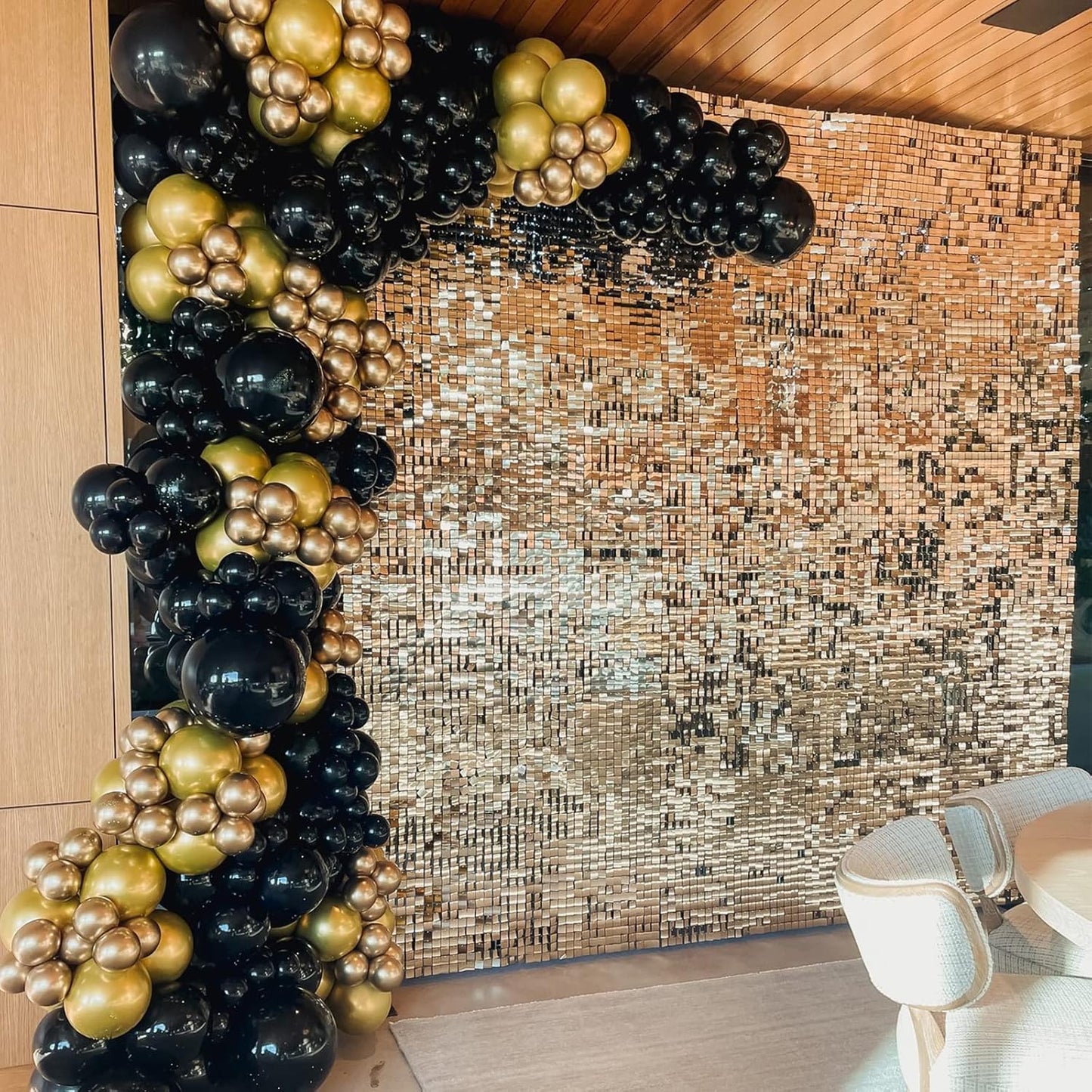 105pcs Black Balloons 12inch Party Latex Balloons for Birthday Graduation Baby Shower Anniversary New Year Holiday Party Decorations