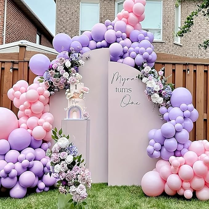 KBZVNAF Pastel Pink Latex Party Balloons - 50 Pack 12 inch Helium Matte Baby Pink Balloons for Birthday Wedding Baby Shower Gender Reveal Party Decorations