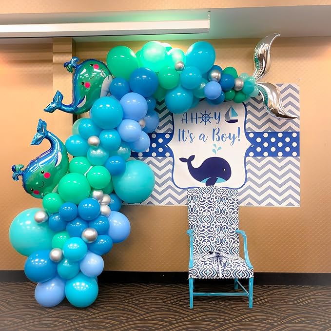 110pcs Teal Balloons 12inch Turquoise Latex Party Balloons for Graduation, Wedding, Birthday, Bridal Shower, Baby Shower, Anniversary Party Decorations