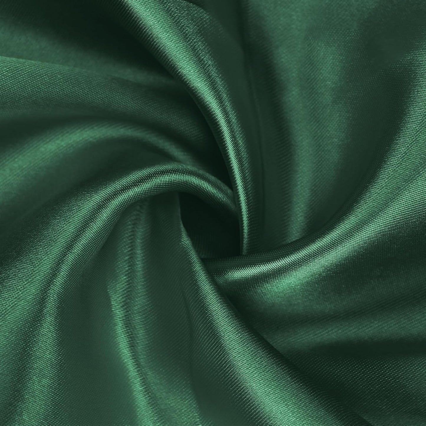 Bailarina 40 Pack Hunter Satin Napkins,17x17 Inches Wedding Napkins Square Soft Silky Table Napkins Bulk Decorative Elegant Cloth Napkin for Party Decoration, Banquet,Wedding,Graduation