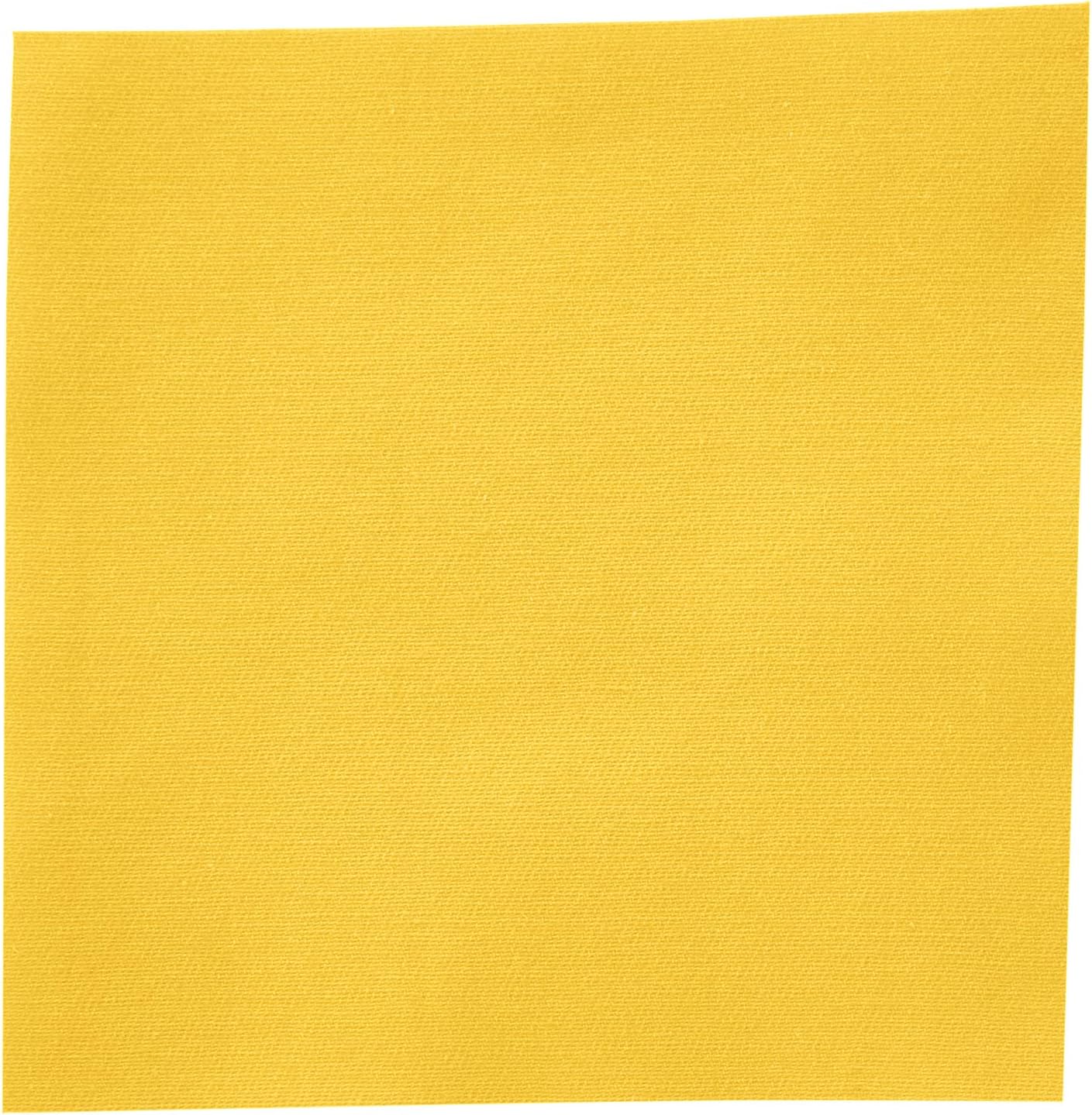 Five Star Cocktail Napkins, 50 Luxury Cotton Disposable Cocktail Party Napkins, 4.5" x 4.5" for Home Bars, Game Nights, Beverages, Birthdays, Weddings & Holidays, Citron