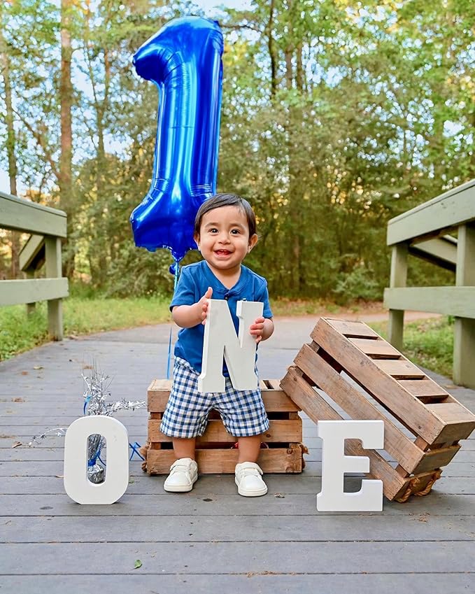 6 Balloon Number 40 Inch, 6 7 Birthday Decorations, 6 Year Old Birthday Balloon for Boy Girl, Navy Blue 16 26 60 65 Numbers Balloons Birthday Party