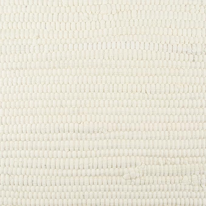 DII Handmade Chindi Tabletop, Reversible and Machine Washable, Table Runner, 14x72, Natural