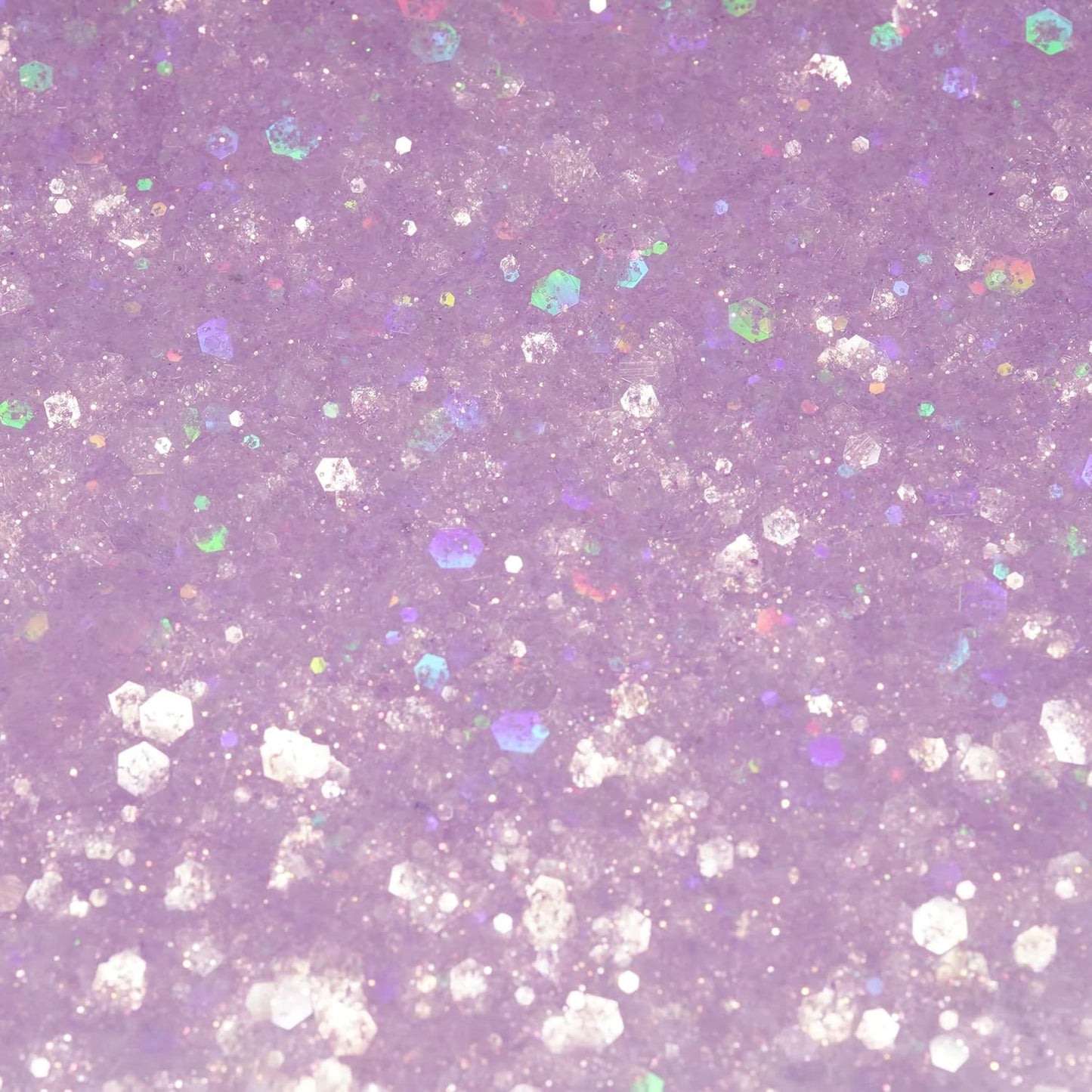 HEMOER Light Purple Opal Glitter 100g/3.5oz, Cosmetic Mixed Hexagon Chunky & Fine Craft Glitter Resin Sequins for Epoxy Glass, Resin Art, Body, Hair, Face, Nail, Slime, Tumbler, Festival Party