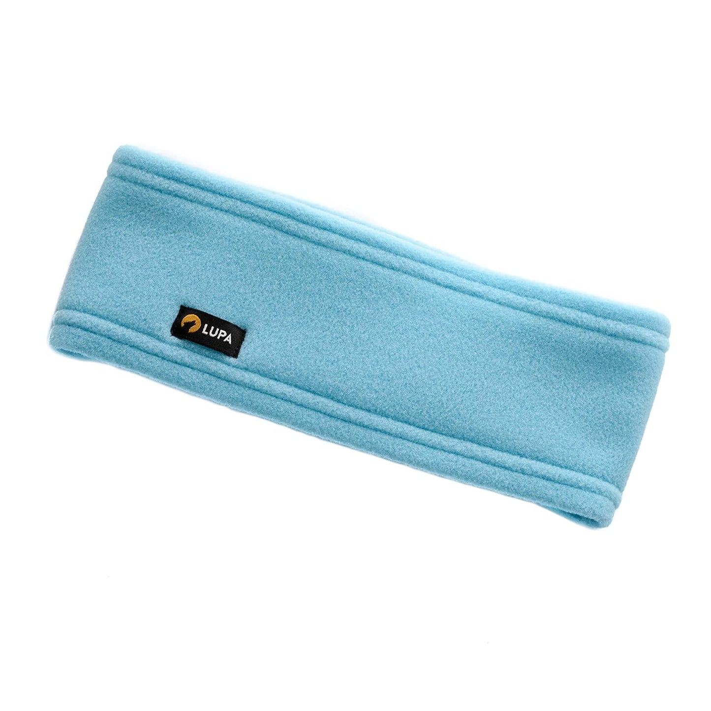 Lupa Handmade Unisex Triple-Layer Micro Fleece Headband - Ear Warmers for Women & Men - Ears Cover (Cyan)