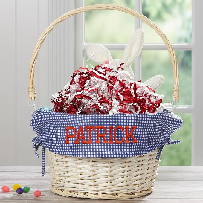 Red White Crinkle Cut Paper Shred Filler, 2 LB Basket Filler Shredded Paper, Confetti Stuffing for Basket Filling, Mother's Day, Birthdays, Weddings, DIY Gift Wrapping, Stuffer Party Supplies