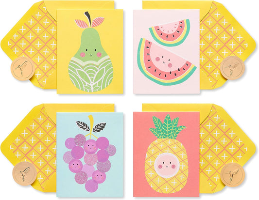Papyrus Blank Cards with Envelopes, Fruit (20-Count)