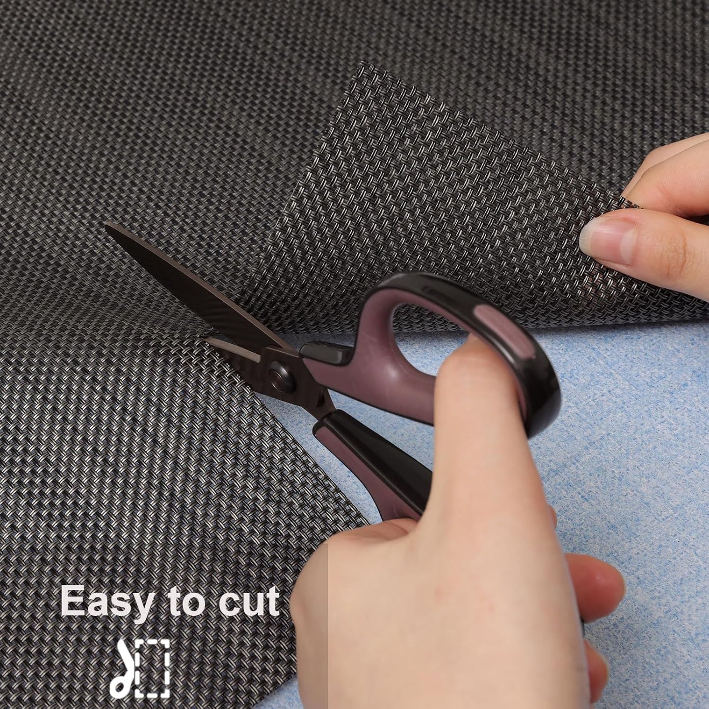 Myir JUN Table Runner, Vinyl Table Runner Indoor 55 Inch Long Arbitrarily Cropped Runner for Table Non-Slip Heatproof for Home Party (Dark Brown, 12 x 55 inch)