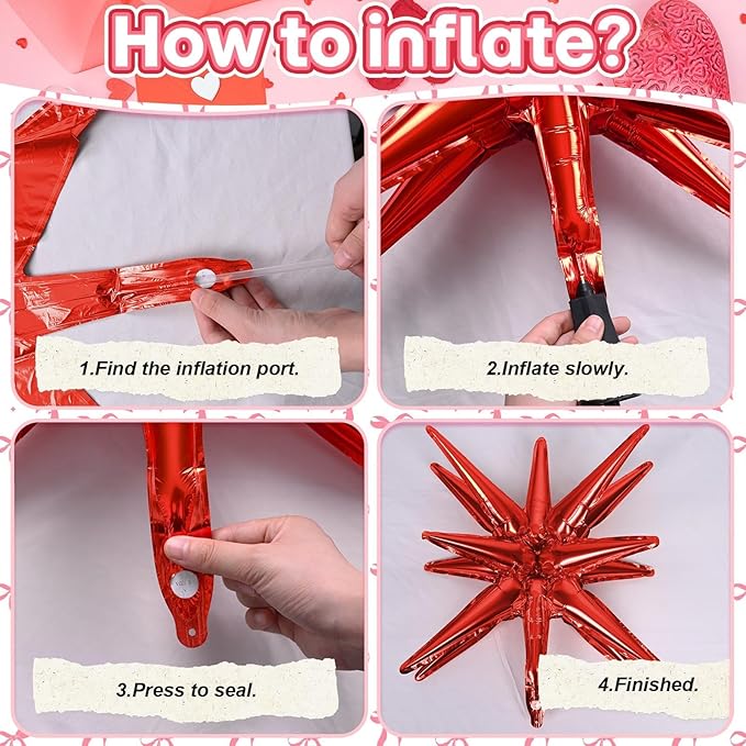 Mothers Day Balloon Arch Kit, Red Pink Balloon Garland with Foil Lips Star Balloons for Mothers Day Women Girls Birthday Bachelorette Bridal Shower Wedding Engagement Anniversary Party Decorations