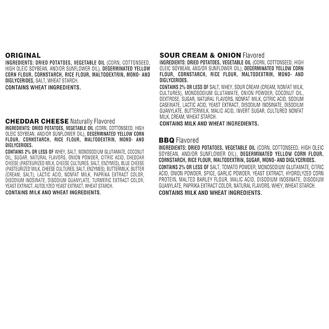 Pringles Potato Crisps Chips, Snack Stacks, Lunch Snacks, Variety Pack (36 Cups)