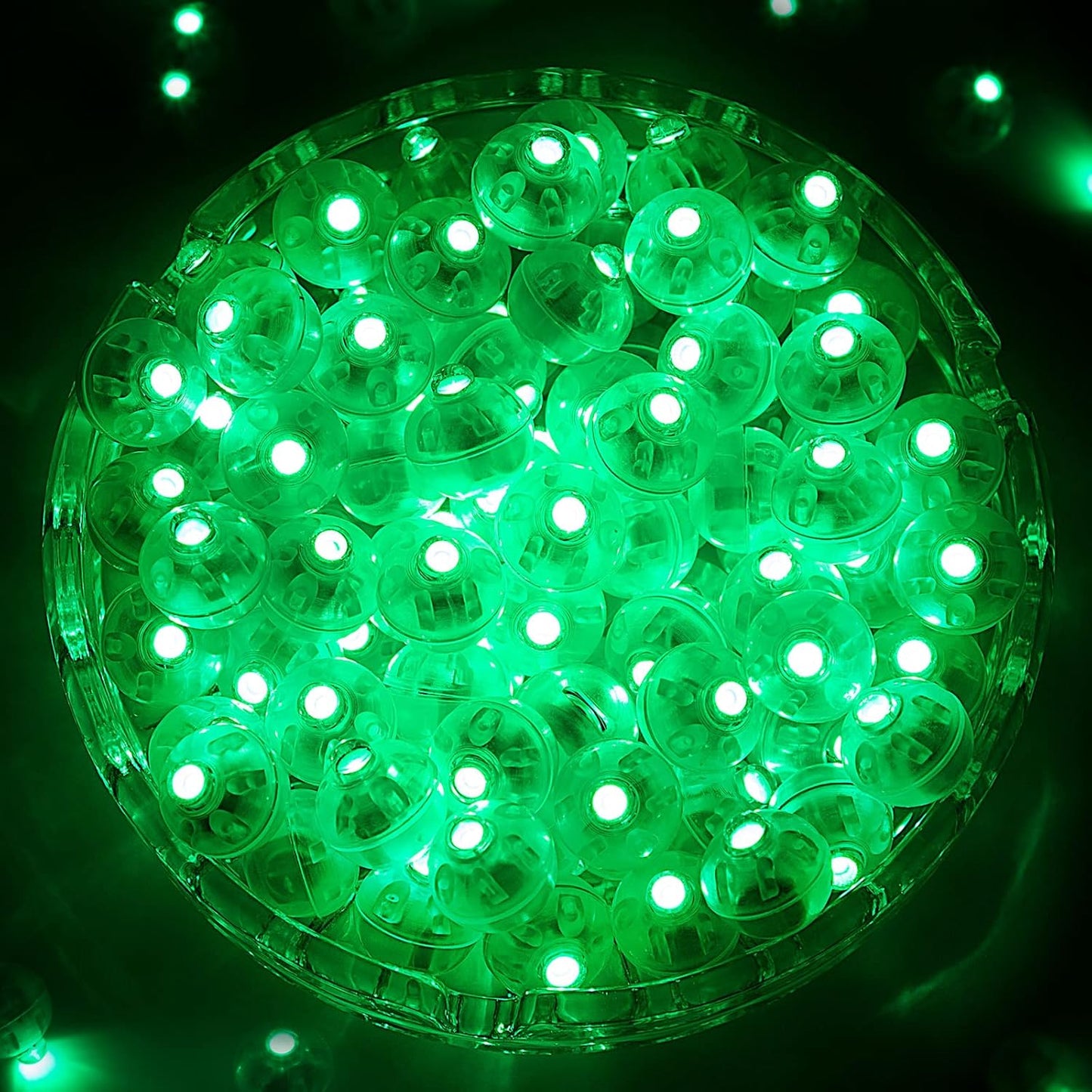 ZGWJ 100PCs Mini Led Lights for Paper Lantern, Led Balloons Light up Balloons for Neon Party Lights Easter Eggs Christmas Halloween Birthday Party Wedding Decoration