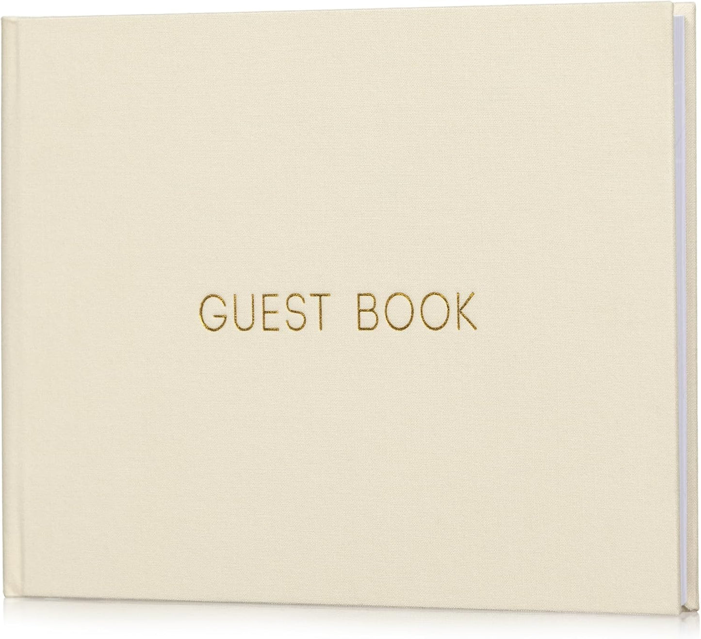 Wedding Guest Book, Classic and Timeless Sign in Guest Book for Baby Shower, Bridal Shower, Wedding Reception - 100 Lined Pages- A Must Have for Your Special Event