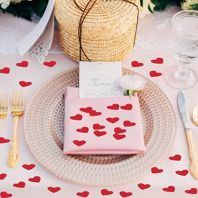 Confetti Heart Confetti Party Decoration Table Confetti for Valentine's Day Dating Wedding Festival Anniversary Party Favor