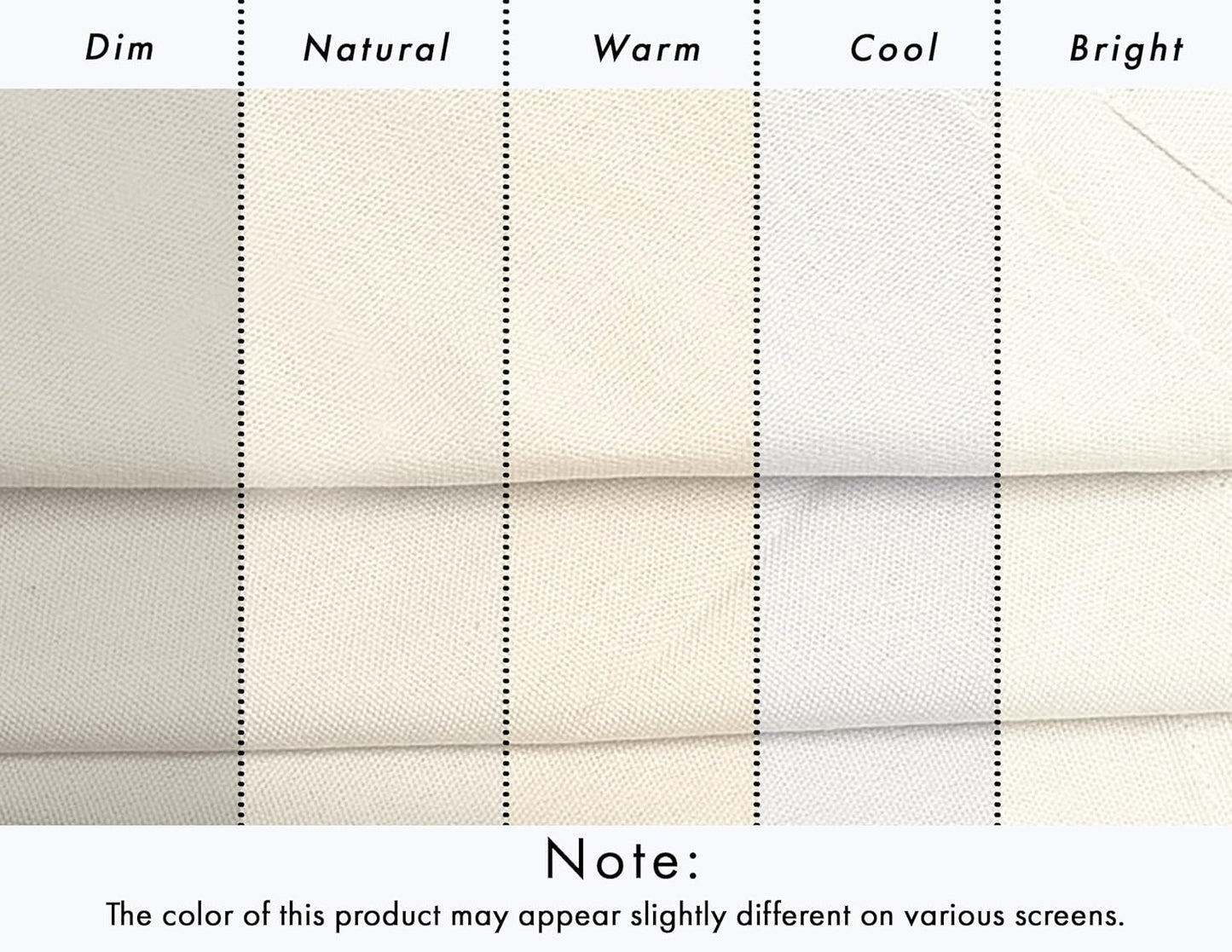 Ruvanti Premium Cloth Napkins Set of 12, 18x18 Inches, 100% Cotton, Washable, Soft & Absorbent, Perfect for Wedding, Christmas, Thanksgiving Dinners - Antique White