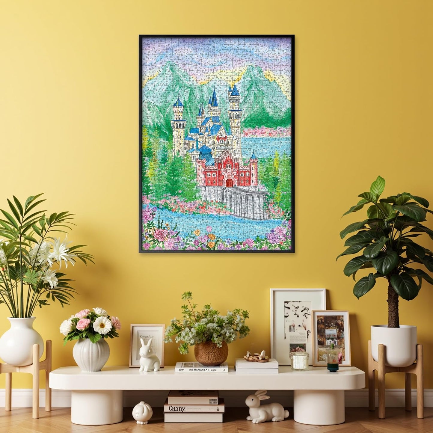 Stillwater Fortress 1000-Piece Jigsaw Puzzle for Adults – Challenging Castle Landscape Art, Premium Matte Finish, 27.56 x 19.68 Inches, Perfect for Game Nights