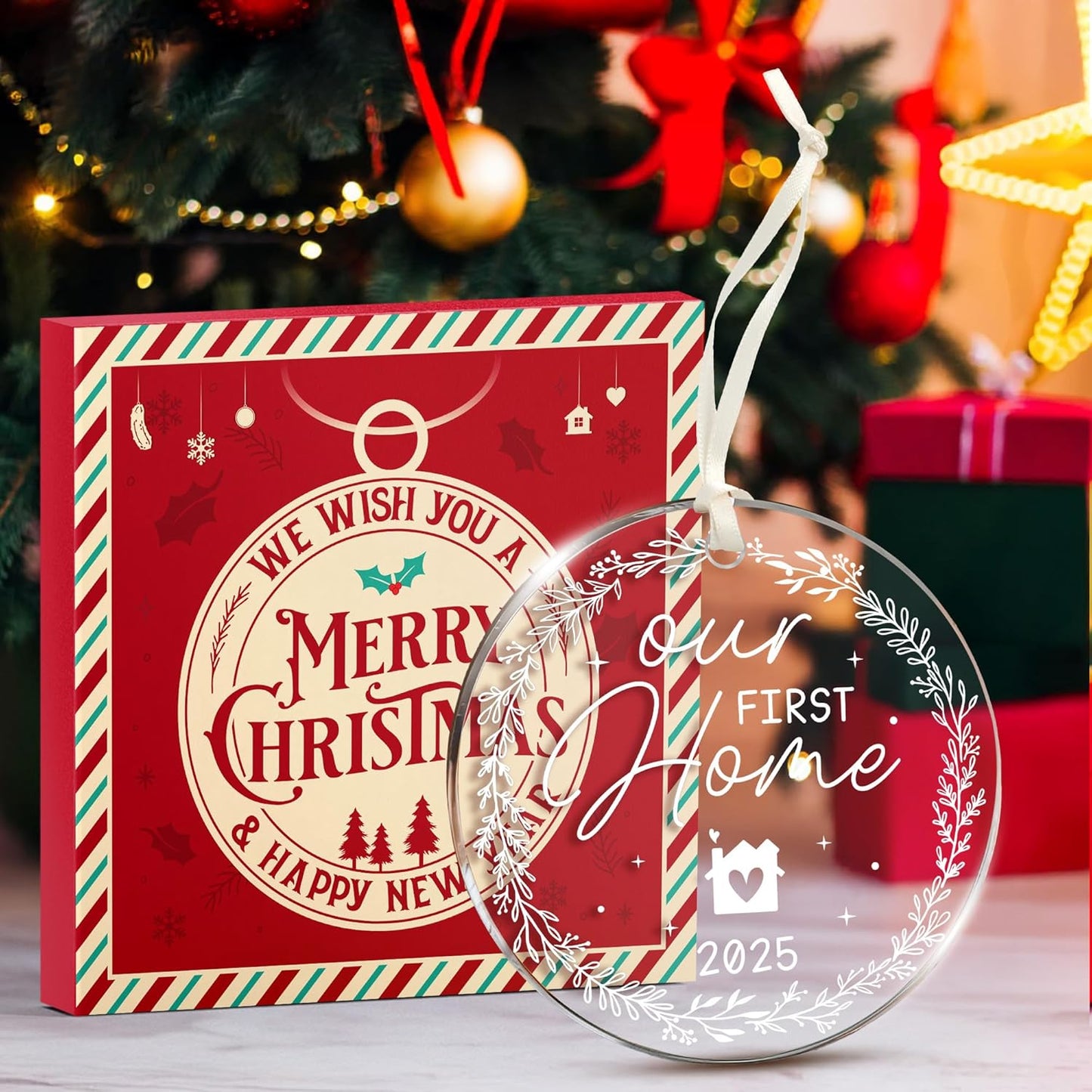 New Home Ornament 2025 - Perfect Housewarming Gift for Couples, Ideal House Warming Gifts for Women, House Warming Gift New Home, Housewarming Gifts, Best Housewarmings Presents 2025