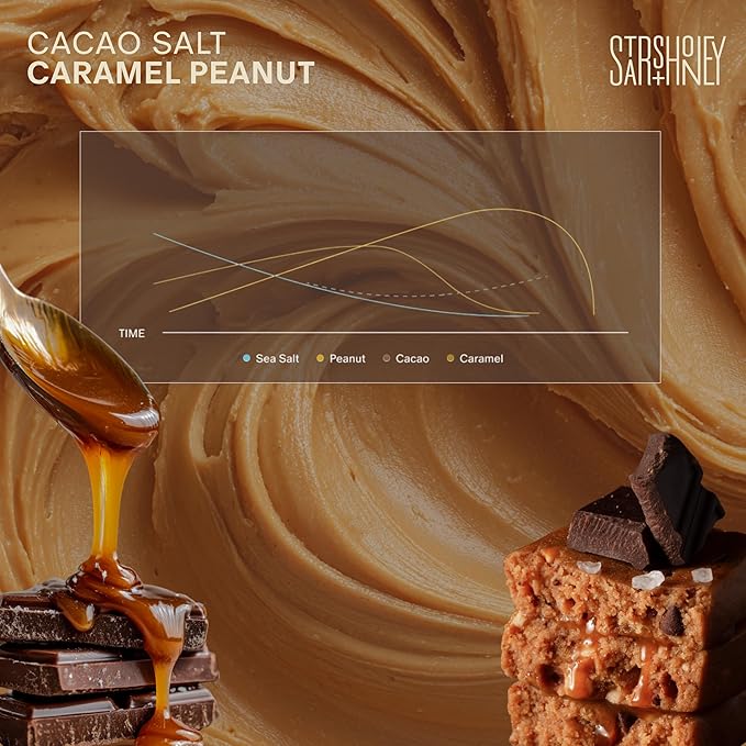 Stars + Honey Protein Bars- Cacao Salt Caramel Peanut,15g Protein, 2g Sugar, w/ Collagen Keto Friendly Snack - Gluten, Dairy, & Soy Free - High-Protein Snacks for Energy & Recovery-10 pack