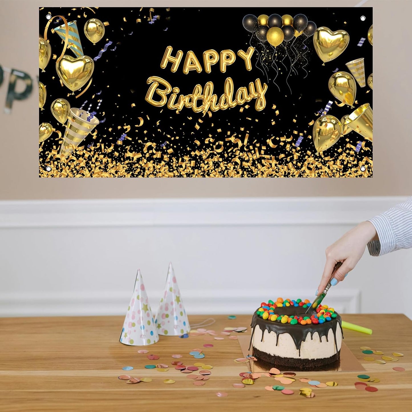 Custom Banners And Signs 4x2 Ft,Personalized Banner With Photo/Text, Banners Customized For Business Birthday Graduation Parties Indoor Outdoor