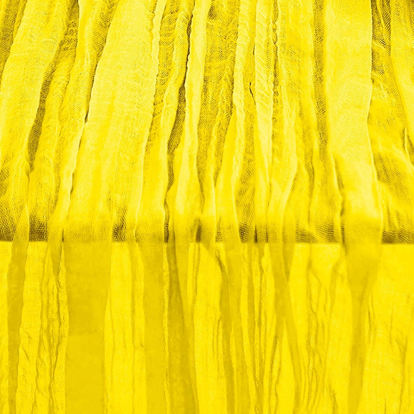 10 Pack Yellow Cheesecloth Table Runner 35x120 Inch 10Ft Rustic Gauze Cheese Cloth Table Runner Sheer Cheesecloth Table Runners for Wedding Party Bridal Shower Decoration