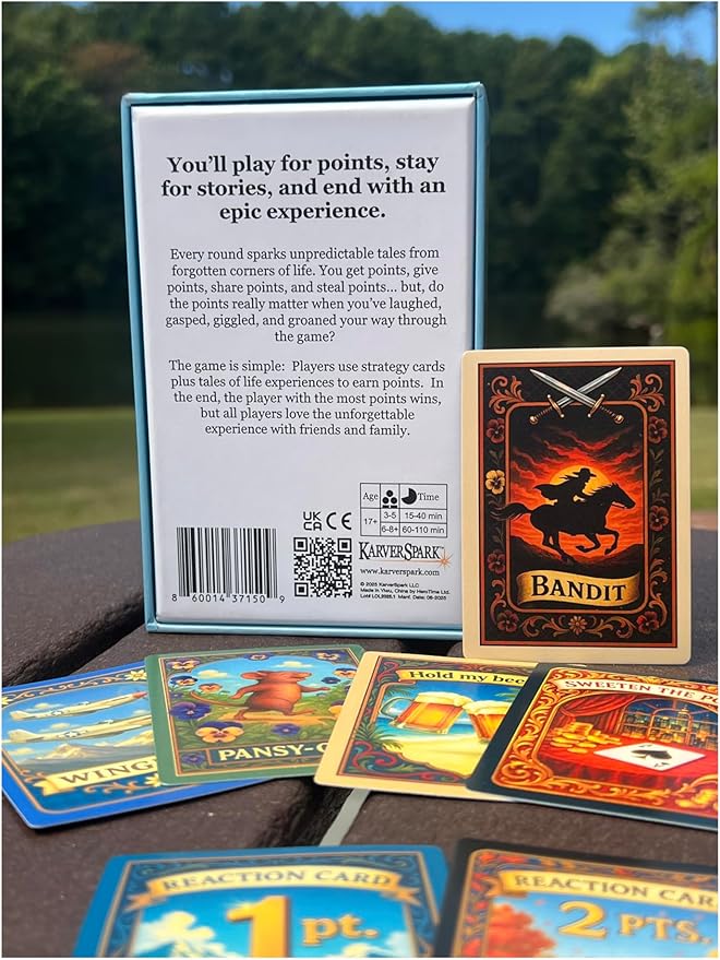 Life Out Loud: A Feel-Good Game for Friends and Family Game Night That Blends Creative Card Play with Shared Storytelling. Unique. Engaging. Unexpected.