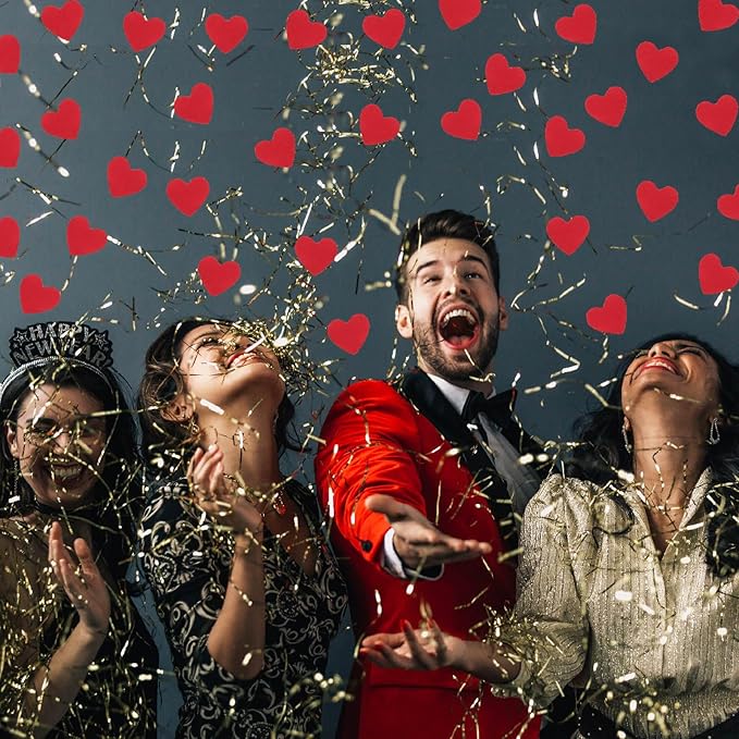 Confetti Heart Confetti Party Decoration Table Confetti for Valentine's Day Dating Wedding Festival Anniversary Party Favor