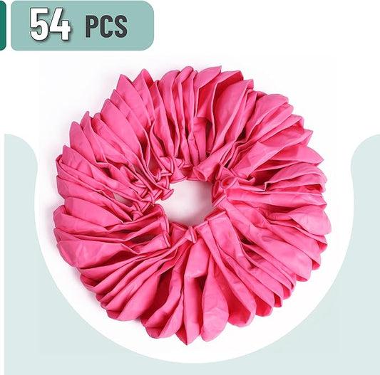 Mr. Pen- Balloons, 12 Inch, 54 Pack, Pink, Party Balloons, Valentine Decoration, Valentine Gift