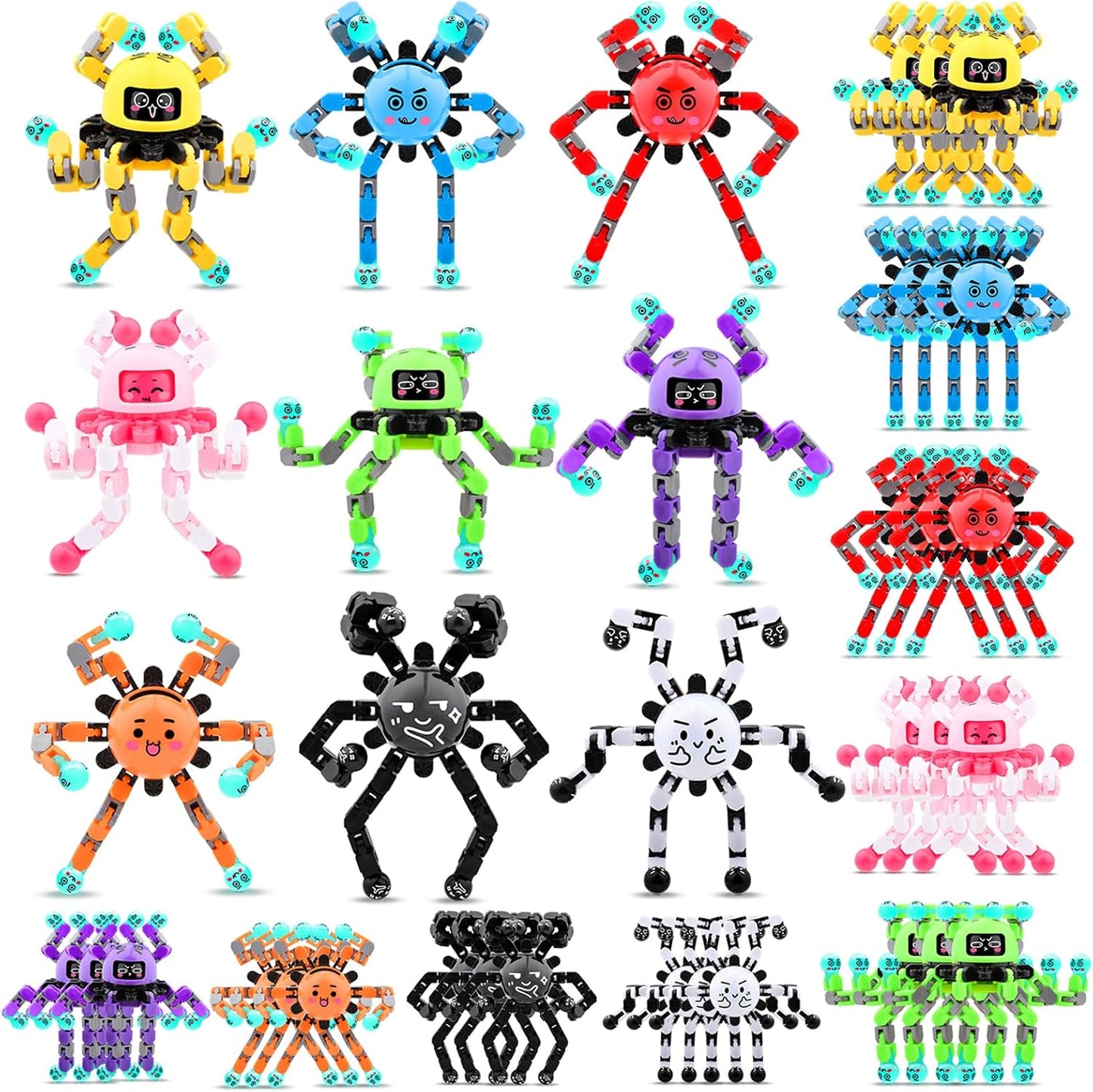36 PCS Fidget Spinner Toys for Kids & Adults,Party Favors Supplies Goodie Bags Stuffers,Classroom Fidget Small Prizes for Students,Bulk Travel Sensory Toy for 3-5-8-12,Boy Girl Birthday Gifts