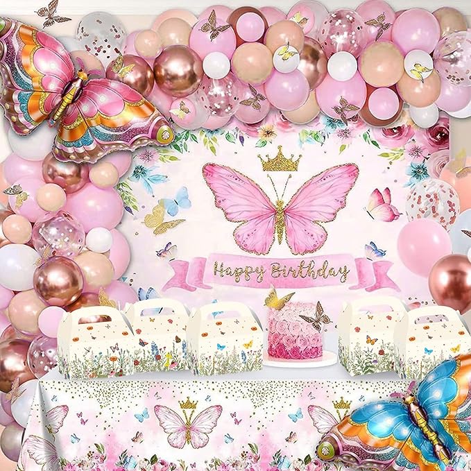 JeVenis Wildflower Party Treat Boxes Flower Party Favor Gift Box forFloral Printed Candy Treat Box Wedding Party Bridal Shower Boxes