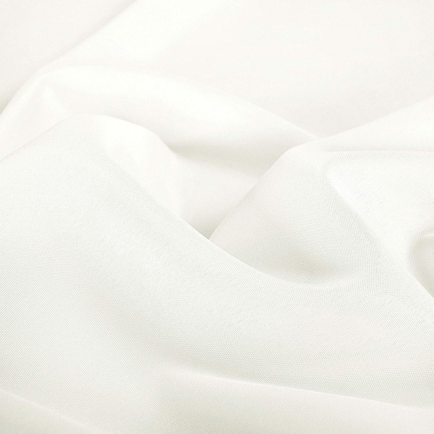 Ascoza 2pack 120 Inch Ivory Round Tablecloth in Polyester Fabric for Wedding/Banquet/Restaurant/Parties