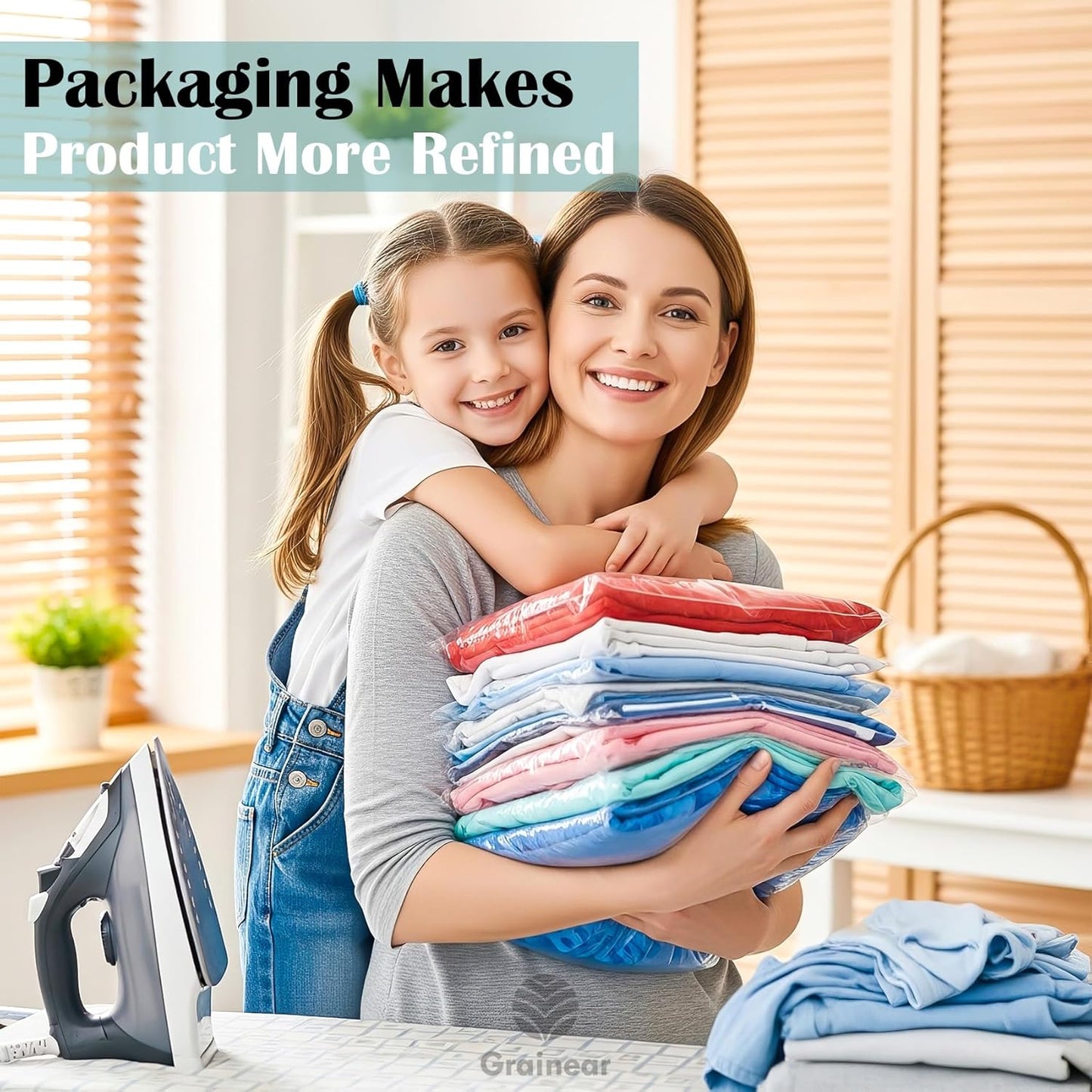 12x16" Large Clear Self-Sealing Cellophane Bags – Resealable Bags for Clothes, Gifts, Pants & Small Business Packaging (Pack of 100)