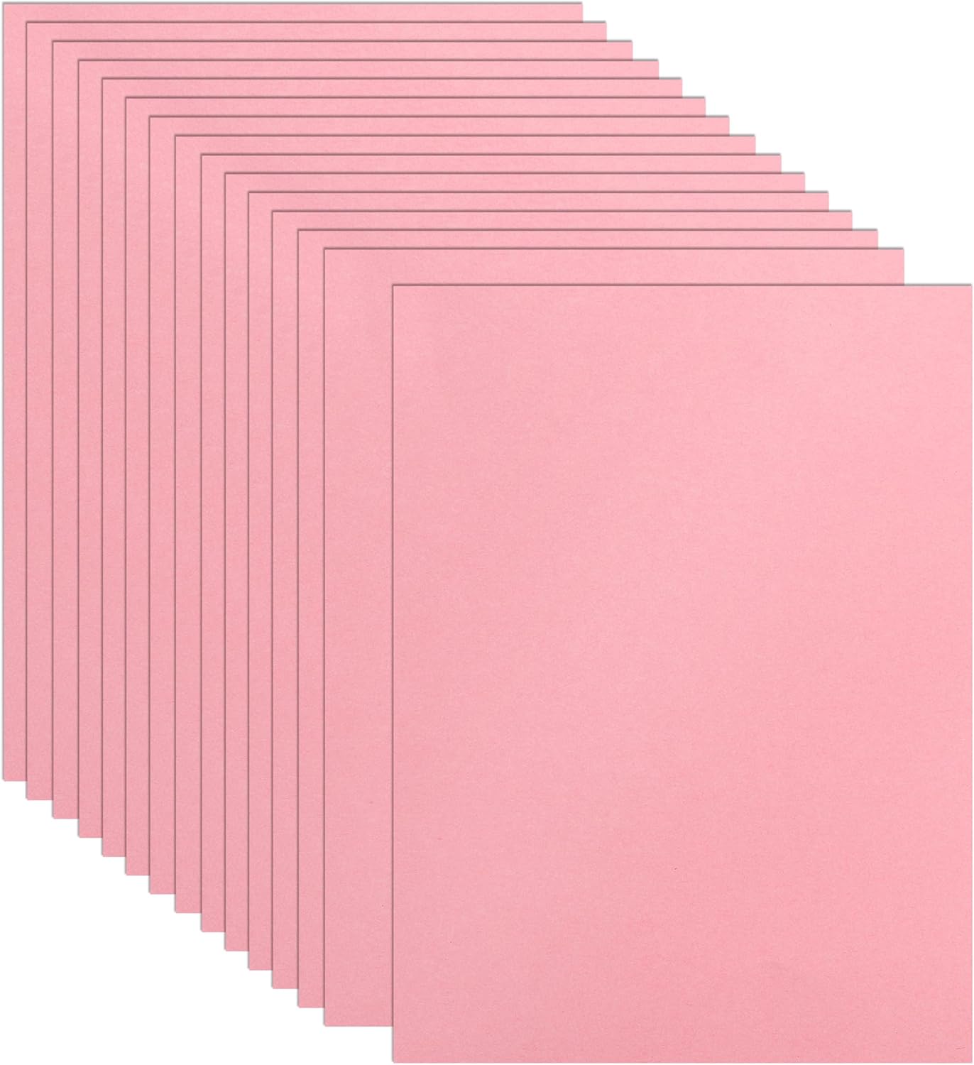 32 Sheets Pink Cardstock 8.5 x 11 Printer Paper, 80lb Premium Paper Card Stock for DIY Cards Making, Scrapbooking, Invitations, Thank You Cards, Anniversary
