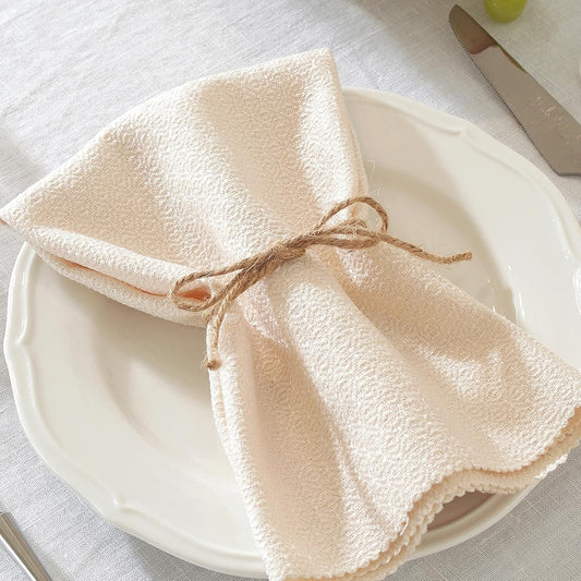 Cloth Napkins Set of 6 Reusable,UWWGKK 17x17 Inch Napkins Cloth Washable for Dinner, Restaurant,Wedding,Hotel