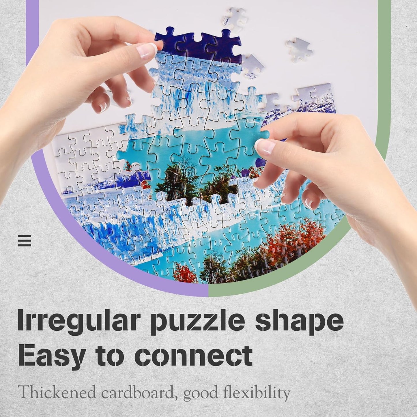 Small Jigsaw Puzzles for Adults Challenging Puzzle Small Puzzles Mini Jigsaw Puzzles for Teens 150 Pieces Micro Tiny Puzzle Waterfall Sunset Landscape Scenery Travel Puzzles 6 x 4 inch 3 Packs