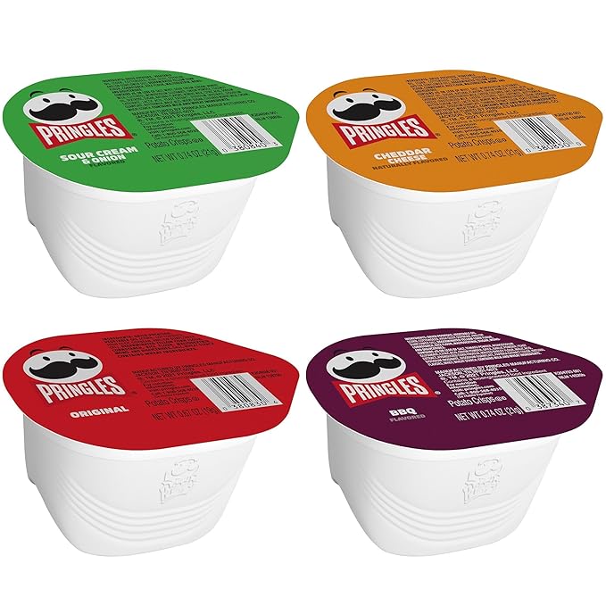 Pringles Potato Crisps Chips, Snack Stacks, Lunch Snacks, Variety Pack (36 Cups)