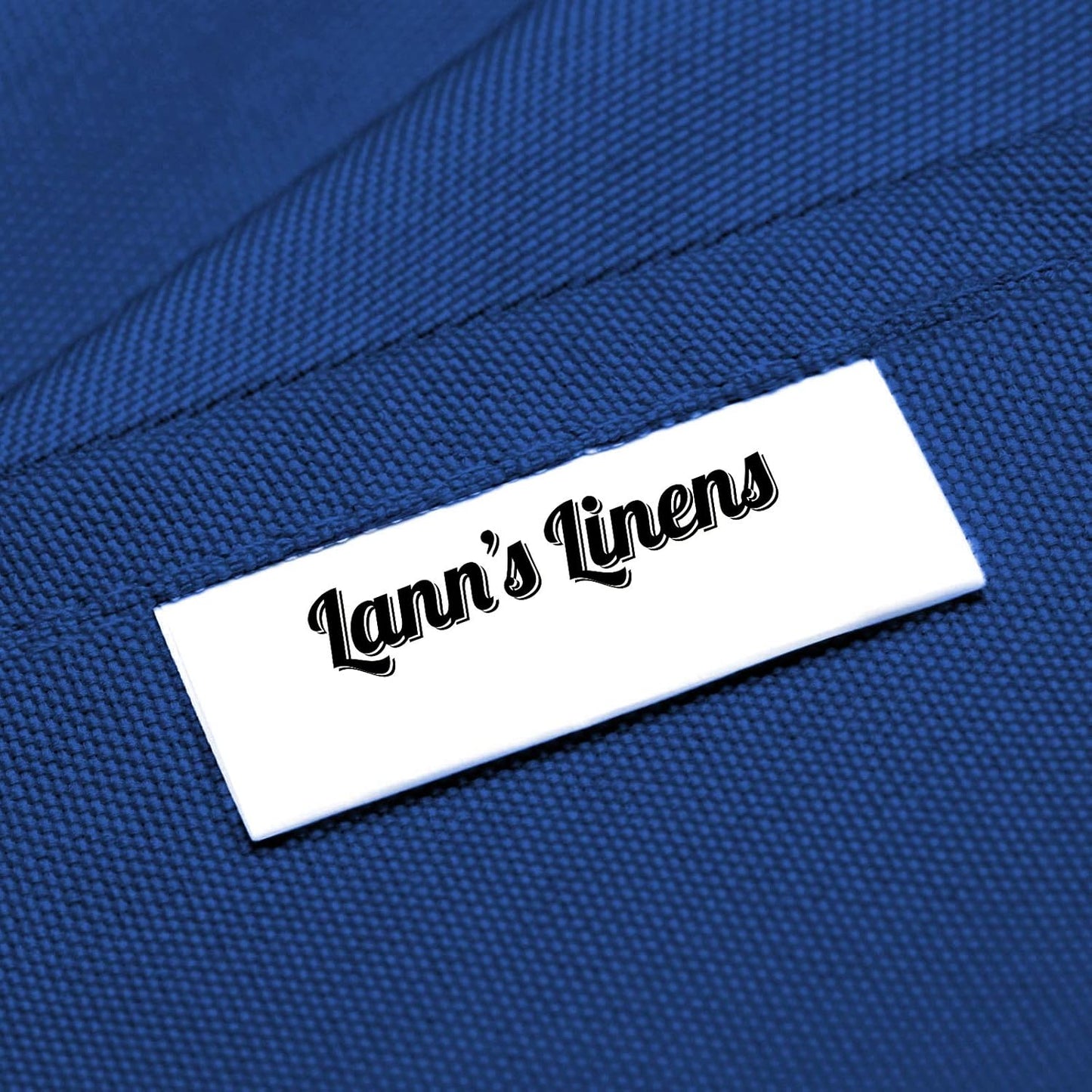 Lann's Linens - 120" Round Premium Tablecloth for Wedding/Banquet/Restaurant - Polyester Fabric Table Cloth - Royal Blue