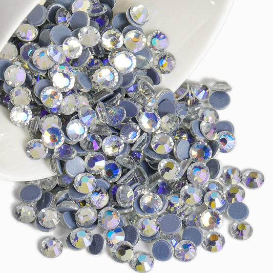 Beadsland Hotfix Rhinestones, 1440pcs Flatback Crystal Rhinestones for Crafts Clothes DIY Decorations, Starry Sky, SS16, 3.8-4.0mm