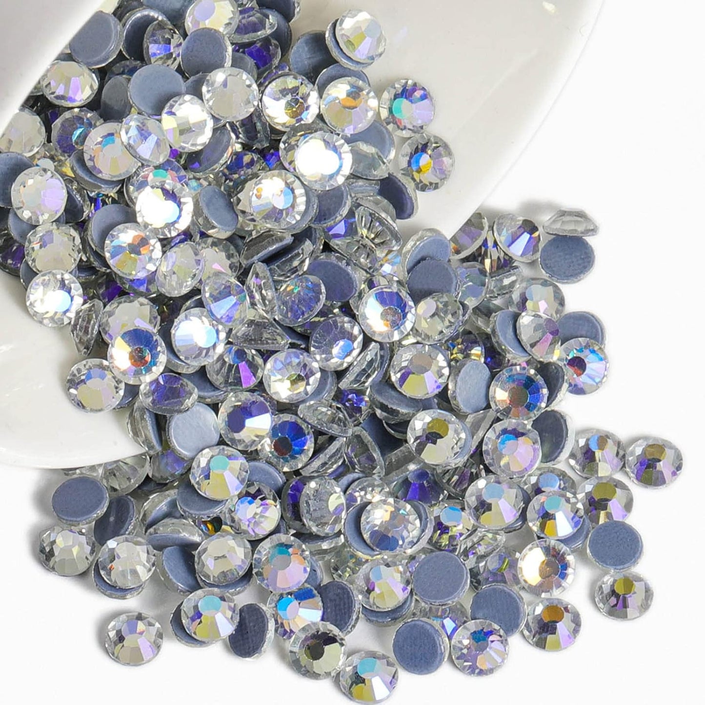 Beadsland Hotfix Rhinestones, 2880pcs Flatback Crystal Rhinestones for Crafts Clothes DIY Decorations, Starry Sky, SS10, 2.7-2.9mm