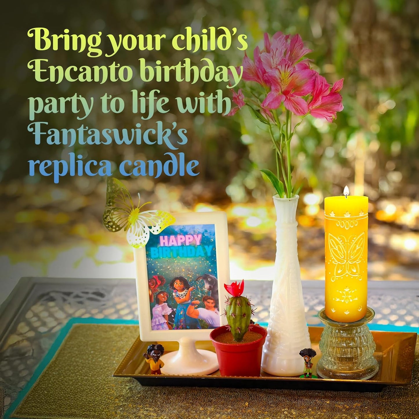 Encanto Magical Candle | Handmade Candle with Real Pillar Wax