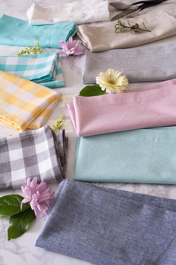DII Chambray Kitchen, Tabletop Collection, Blue, Napkin Set