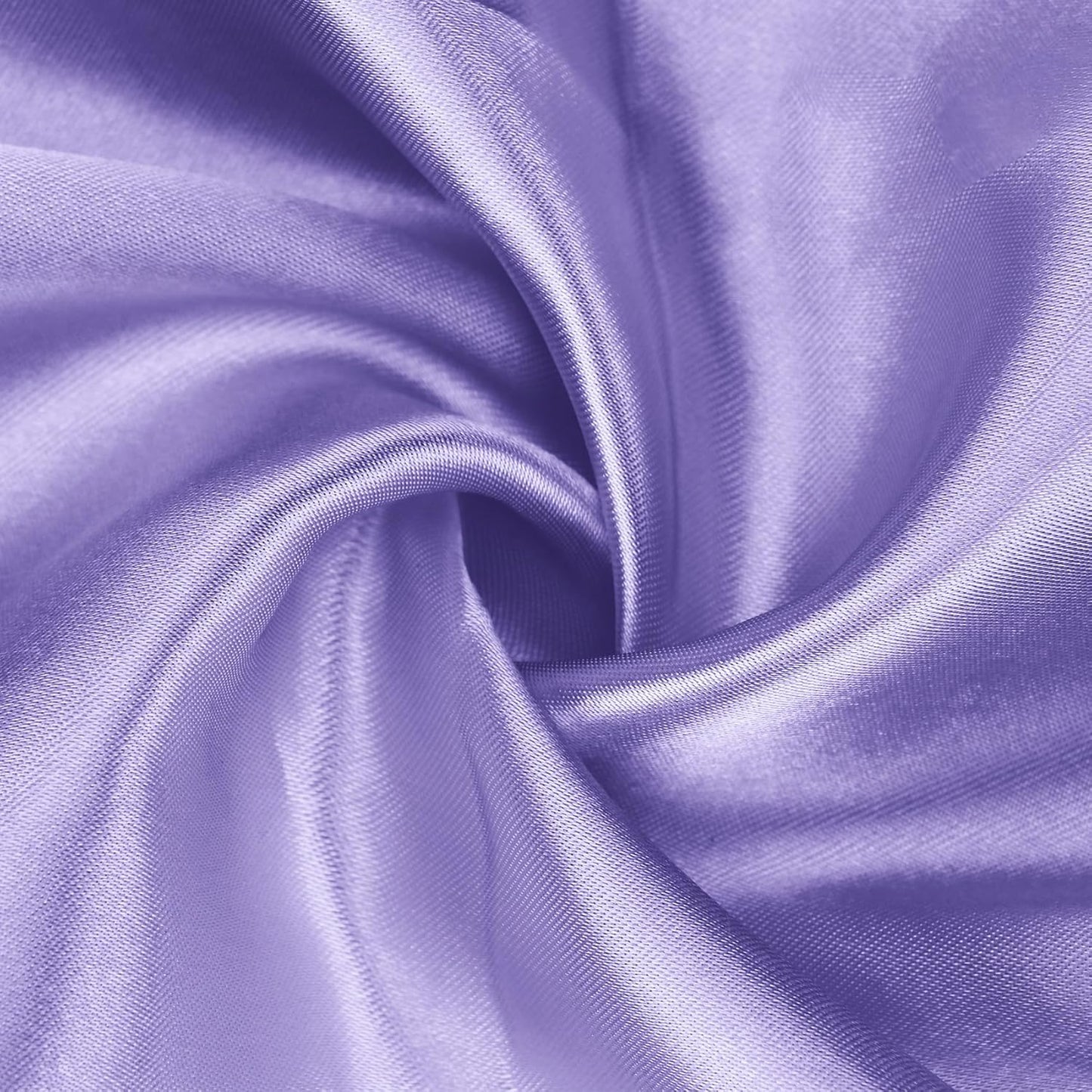 Bailarina 120 Pack Lavender Satin Napkins,17x17 Inches Wedding Napkins Square Soft Silky Table Napkins Bulk Decorative Elegant Cloth Napkin for Party Decoration, Banquet,Wedding,Graduation