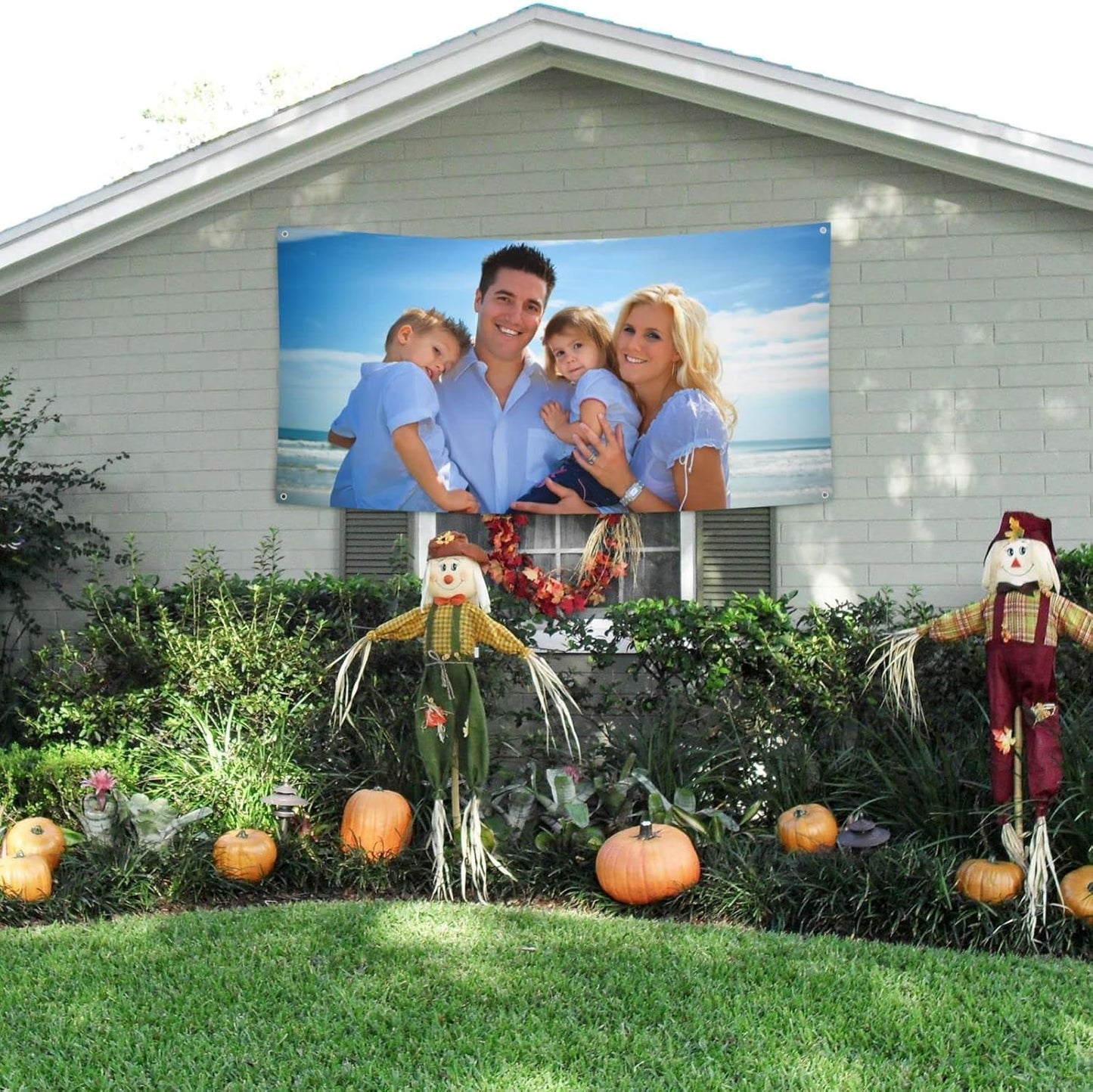 Custom Banners and Signs Personalized Banner Custom Photo/Text Banner Customize Banners for Parties Business Birthday Outdoor/Indoor（12'x4'）