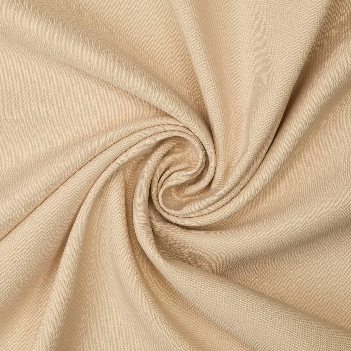 Gee Di Moda Rectangle Tablecloth - 90 x 132 Inch Beige Table Cloth for 6 Foot Table with Floor-Length Drop - Heavy Duty Washable Fabric - 6 Ft Buffet Table, Holiday Party, Wedding & Baby Shower