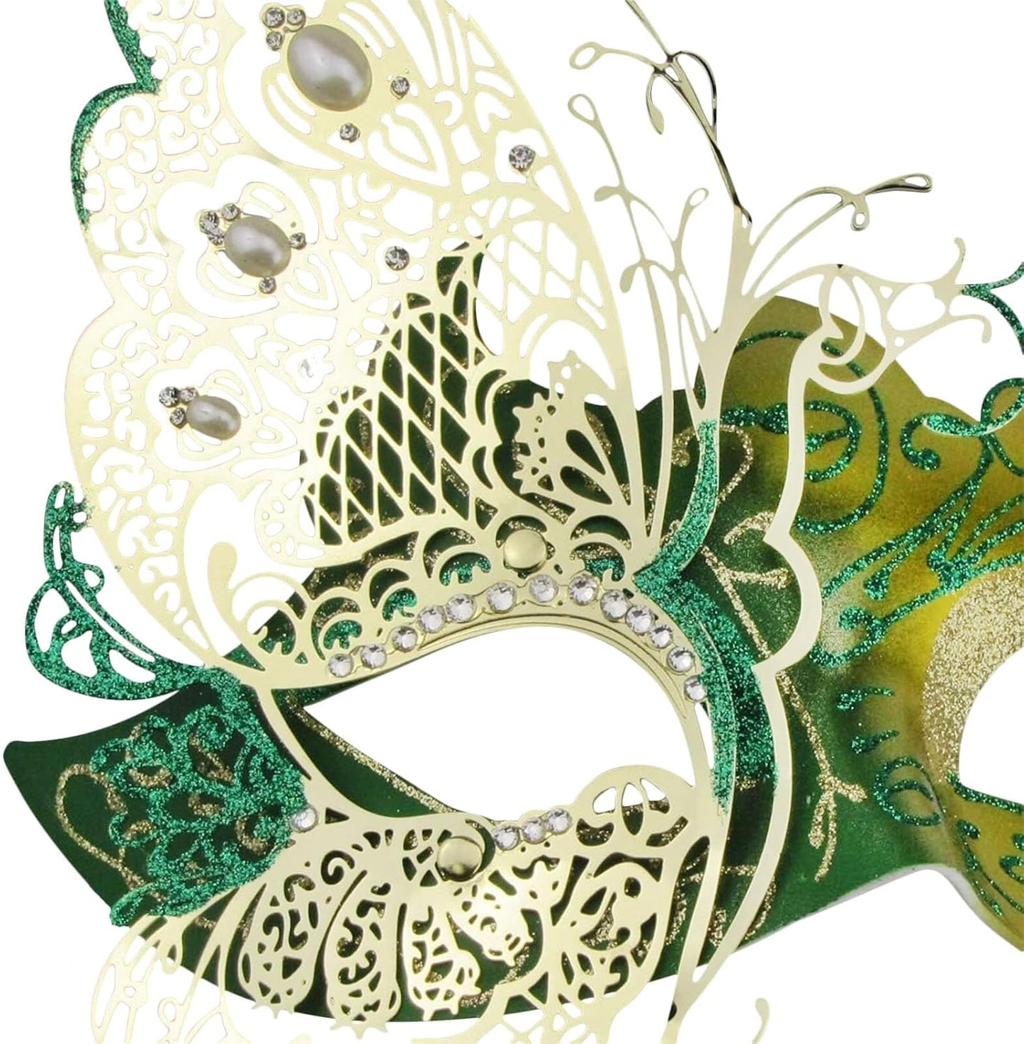 Mysterious Venetian Butterfly Lady Masquerade Halloween Party Mask Evening Prom Ball Mask Bar Costumes Accessory