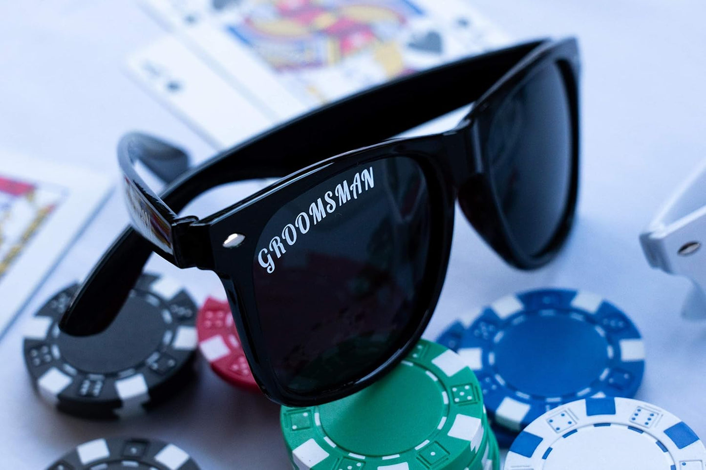 POLARIZED Bachelor Party Sunglasses Complete Set of Wedding Supplies Groom, Best Man, Groomsman