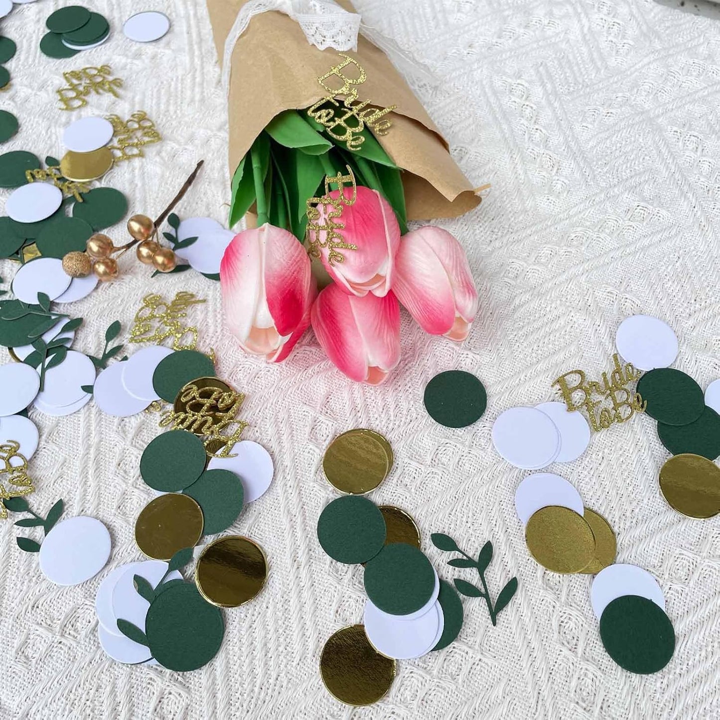 Gold Glitter Wedding Table Confetti, Bridal Shower Decorations, Bride to Be Confetti, Bride to be, Engagement Party Table Scatter Wedding Decorations, 200pcs