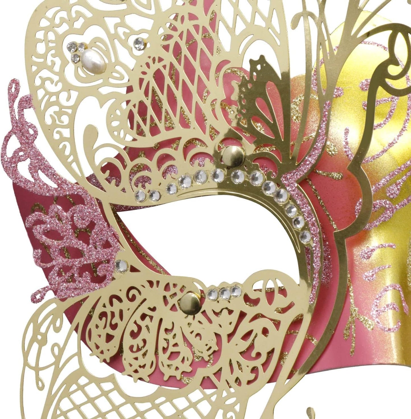 Mysterious Venetian Butterfly Lady Masquerade Halloween Party Mask Evening Prom Ball Mask Bar Costumes Accessory