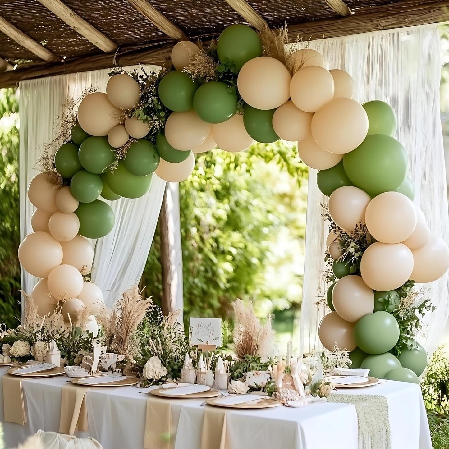 Sage Green Balloons, 60 pcs 12 Inch Thickened Latex Balloons for Birthday Party Decoration, Wedding, Baby Shower, Anniversary, Themed Parties Decorations and Balloon Garlands