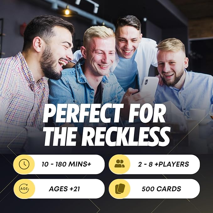 Bender Sender Adult Party Game – Party Card Game for Adults 21+ | 500+ Bold Challenges & Icebreakers | Game Night for Groups & Friends