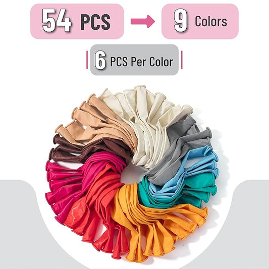 Mr. Pen- Balloons, 54 Pack, Assorted Colors, Party Balloons